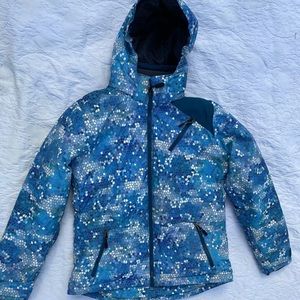 Boulder Gear Youth ski jacket XL kaleidoscope blue